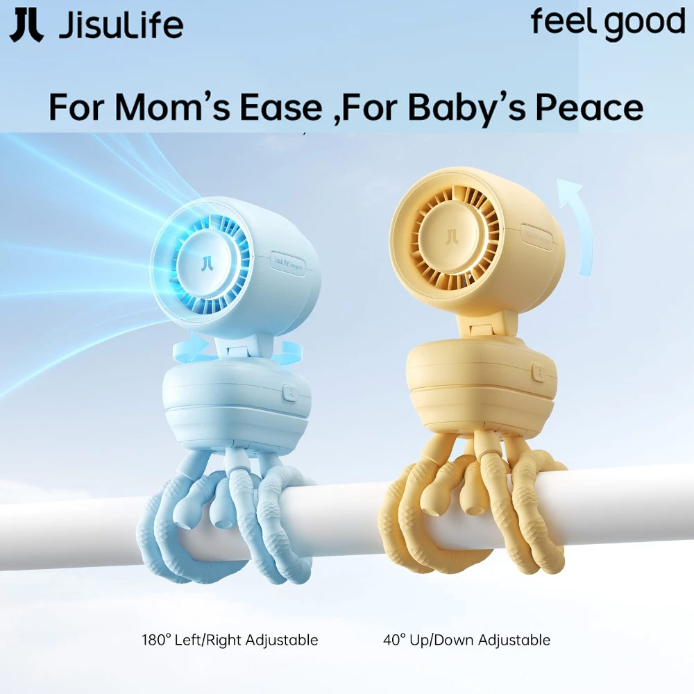 Jisulife Life4 Baby Stroller Fan